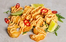 Kóngarækja tempura x 40