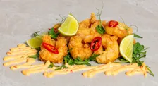 Kóngarækja tempura x 40