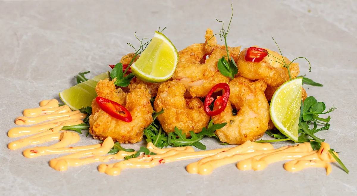 Kóngarækja tempura x 40 1