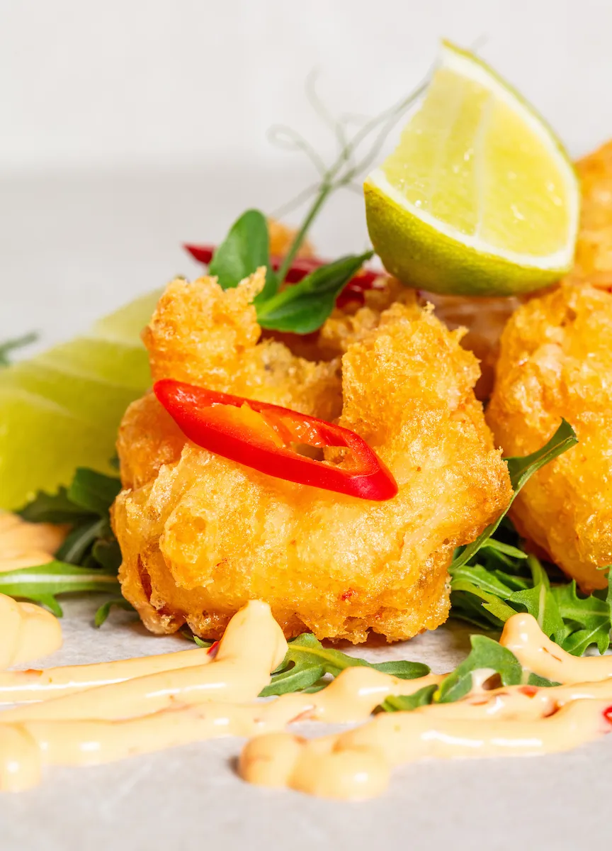 Kóngarækja tempura x 40 2