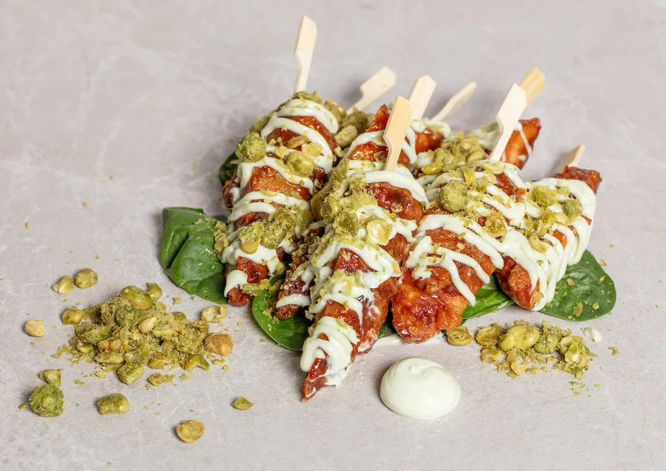 Yakitori-marineruð kjúklingalund á spjóti x 40