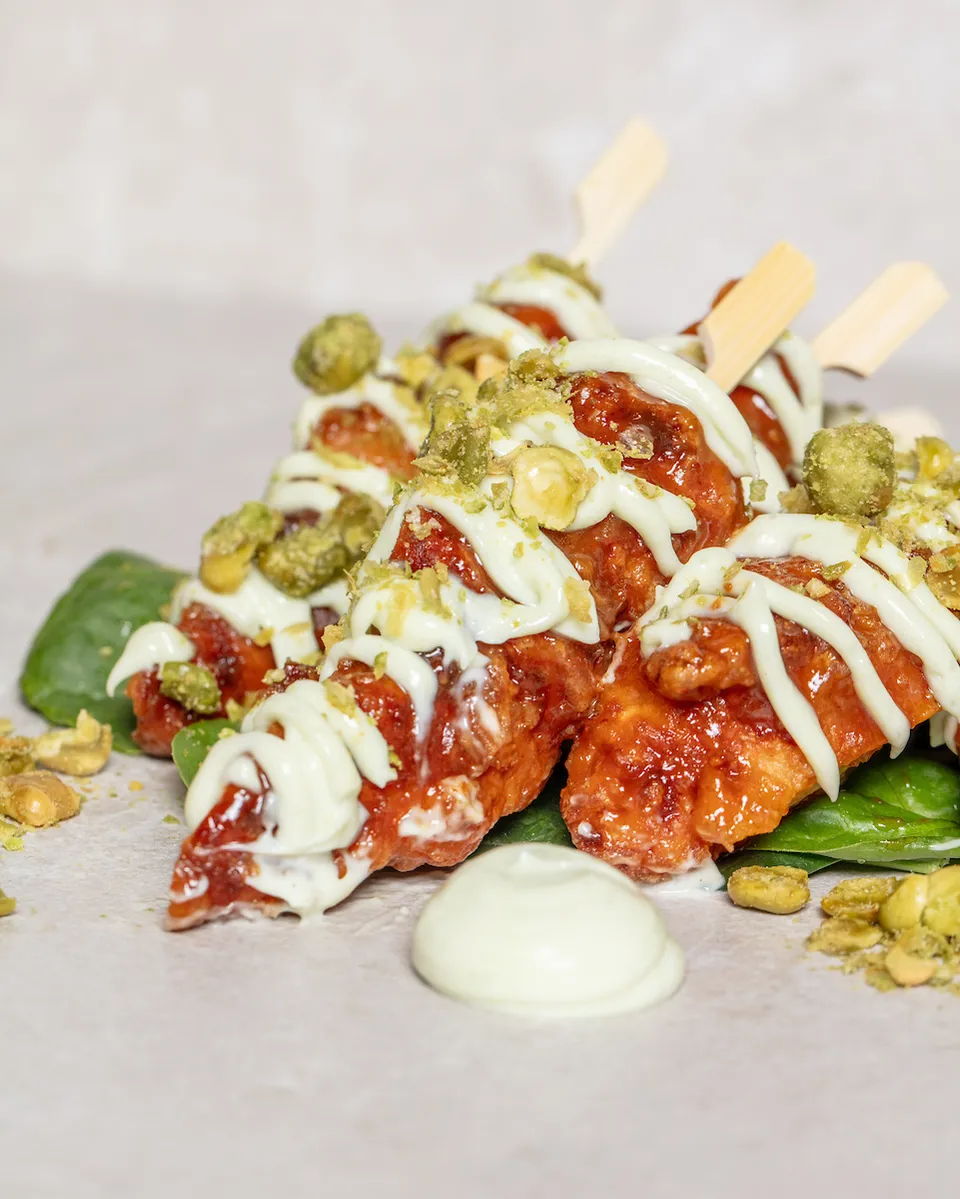 Yakitori-marineruð kjúklingalund á spjóti x 40